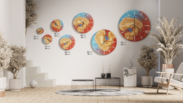 Euphrates Wall Clock