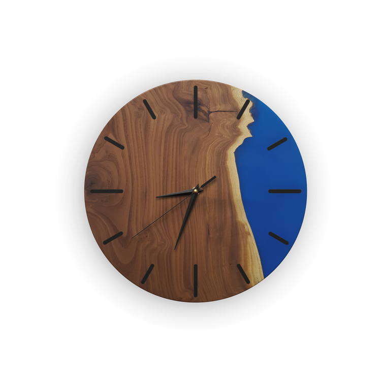 Sapphire Twilight Wall Clock