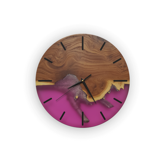 Roseate Blush Wall Clock