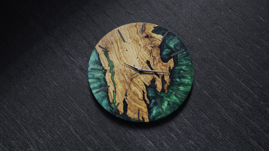 Emerald Wall Clock