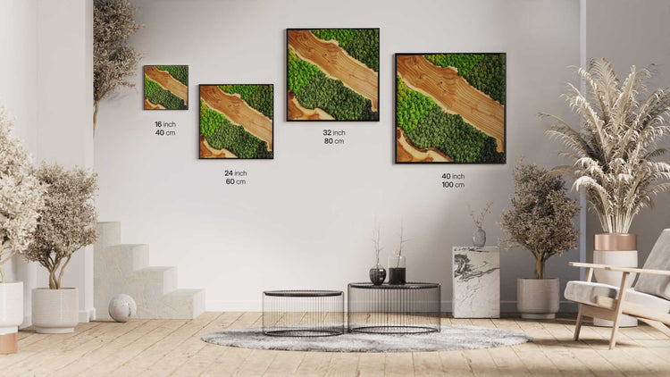 Spectrum Moss Wall Artwork