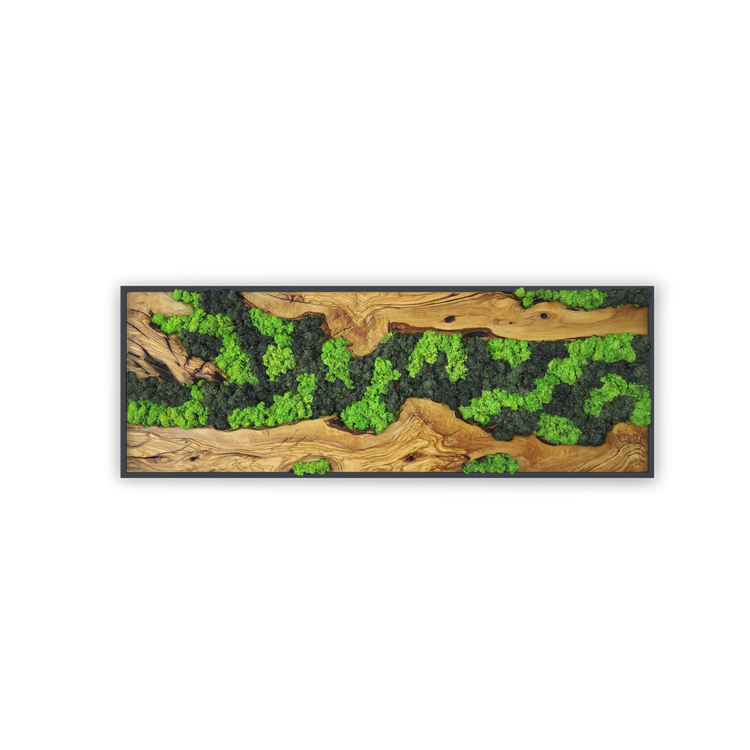 Forest Camo Moss Wall Artwork