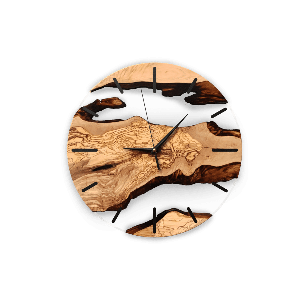 Handmade Transparent Wall Clock